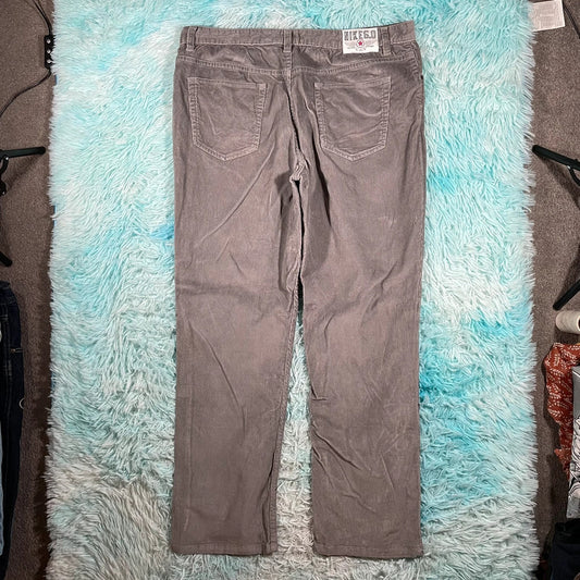 Grey Nike Corduroy Trousers Straight Leg Techinal 6.0 - W36