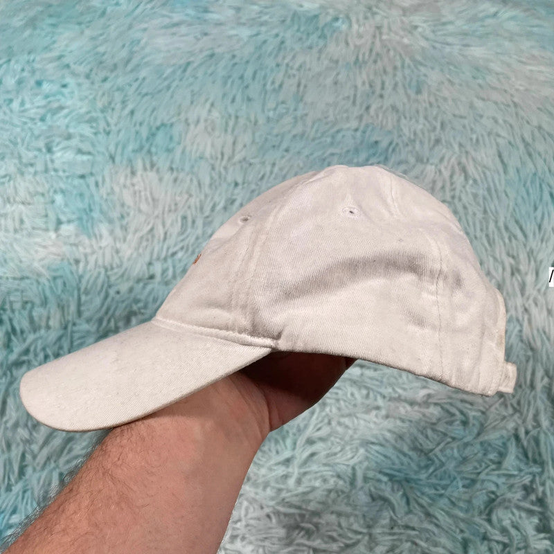 White Calvin Klein Cap Logo