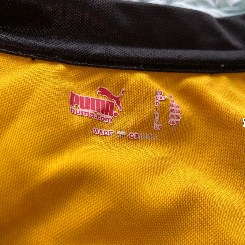 AEK Athens Football Shirt Home Kit Puma - Medium