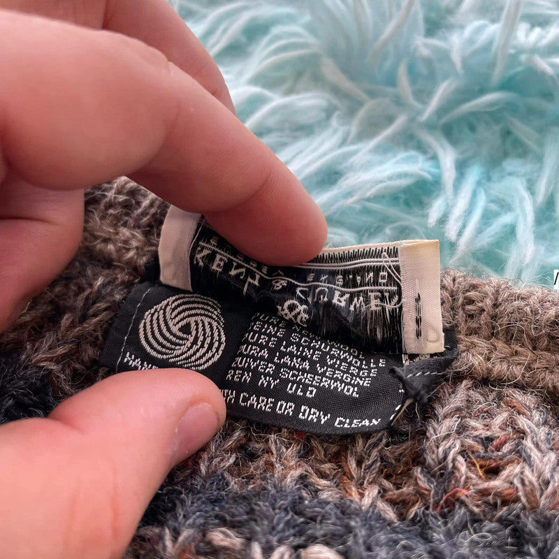 Vintage 90s Kent & Curwen Chunky Knitted Jumper - XL