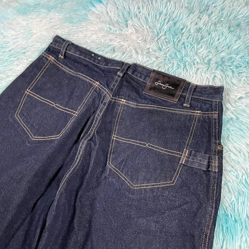 Vintage 90s Sean John Baggy Jean Shorts Jorts