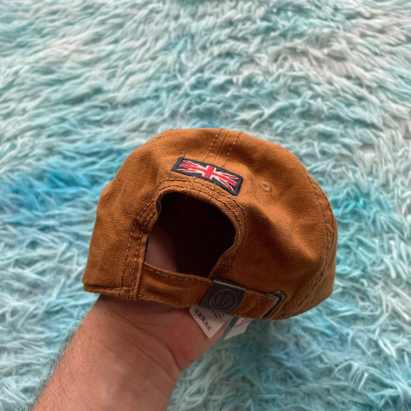 Burnt Orange Fat Face Cap