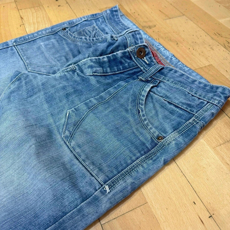 Vintage Y2K Crosshatch Jeans Skater - 30W 30L