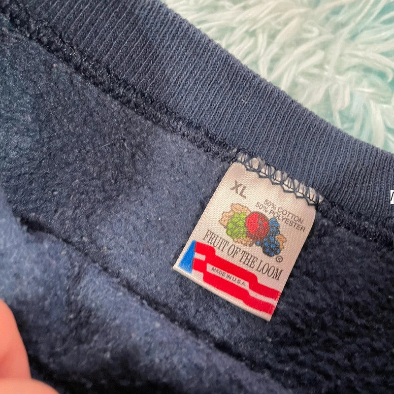 Vintage 90s Navy Amigos Sweatshirt - XL