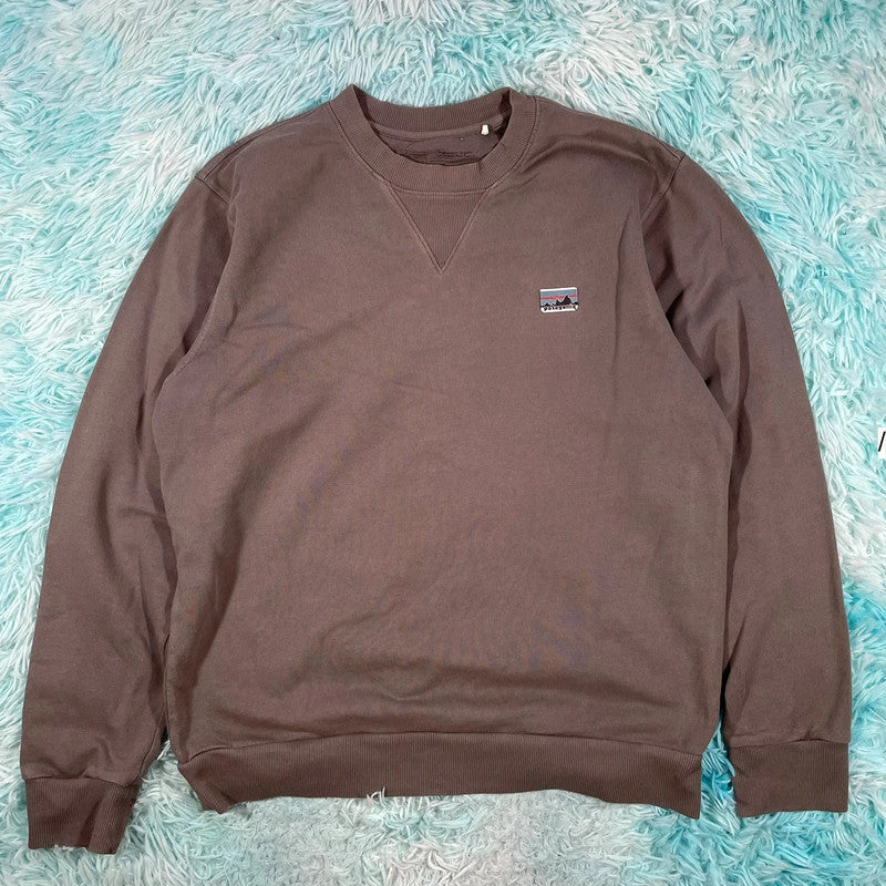 Grey Patagonia Sweatshirt - Medium