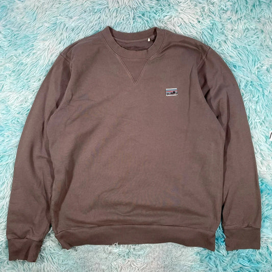 Grey Patagonia Sweatshirt - Medium