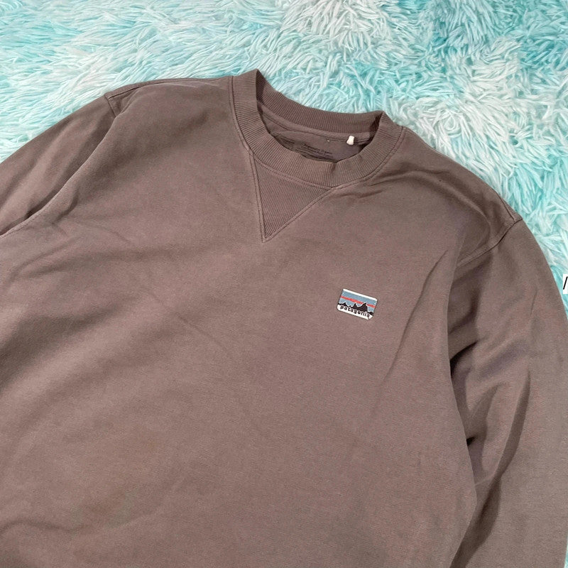 Grey Patagonia Sweatshirt - Medium