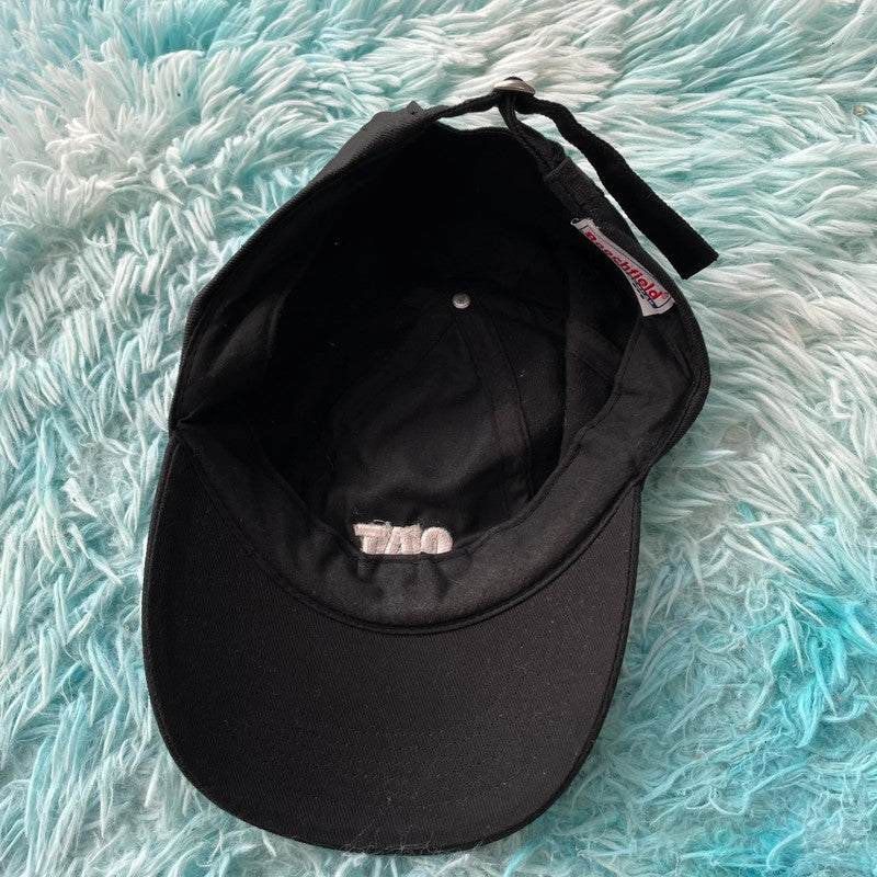 Black Caterpillet CAT Cap