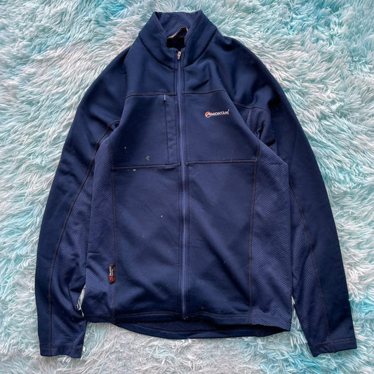 Navy Montane Fleece Jacket - XL