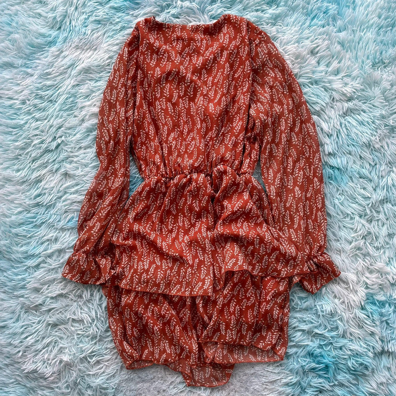 Vintage Red Kaycee Summer Dress - Small