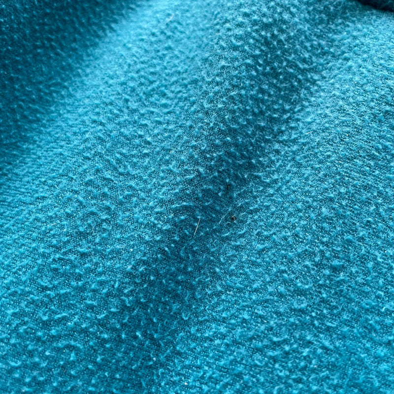 Vintage 90s Turquoise Fleece Jumper - XL