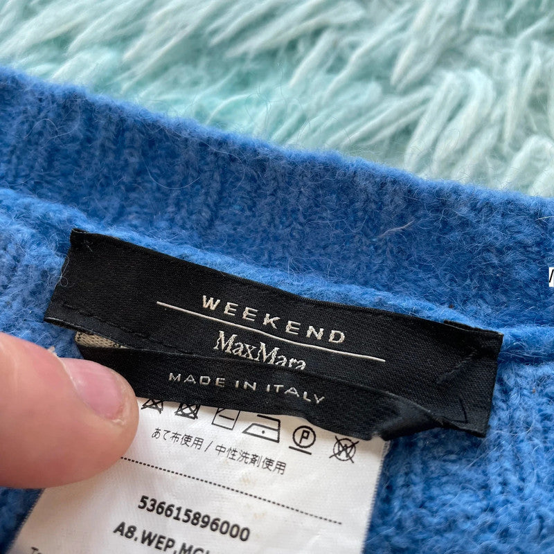 Blue Max Mara Weekend Jumper - Large