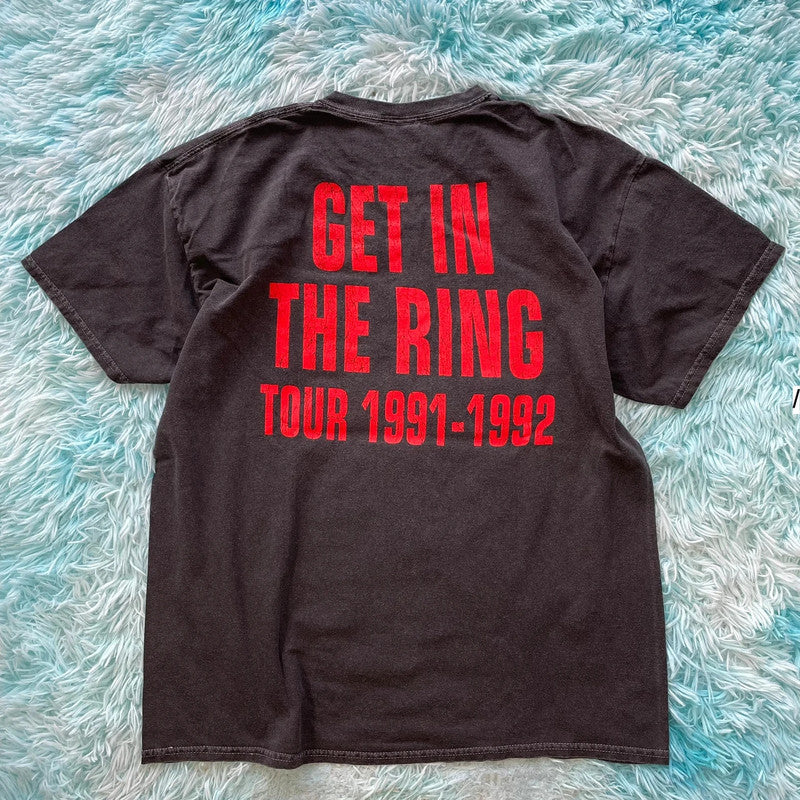 Grey Guns n Roses Band T Shirt - Medium