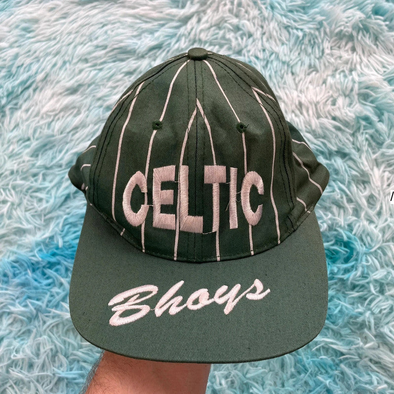 Vintage 90s Green Celtic Buoys Cap