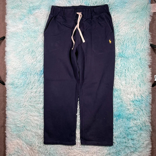 Vintage 90s Navy Polo Ralph Lauren Joggers - Medium