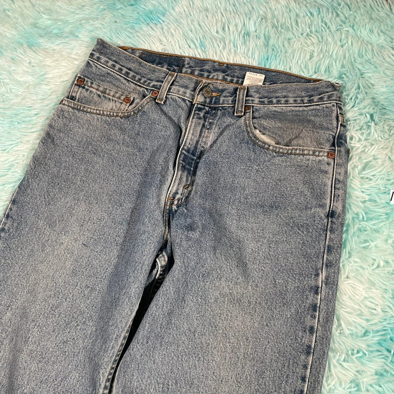 Vintage 90s Levi’s 550 Jeans Baggy Straight Leg - W34 L29
