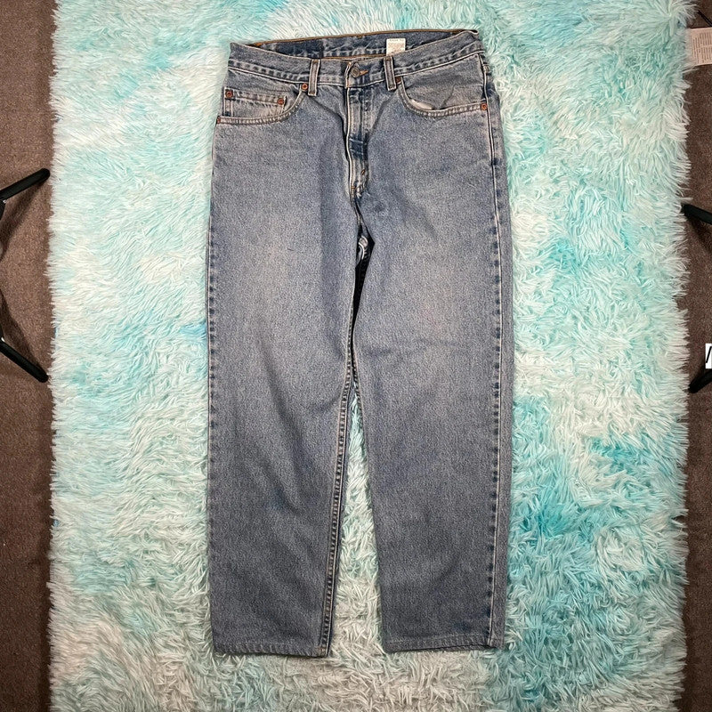 Vintage 90s Levi’s 550 Jeans Baggy Straight Leg - W34 L29