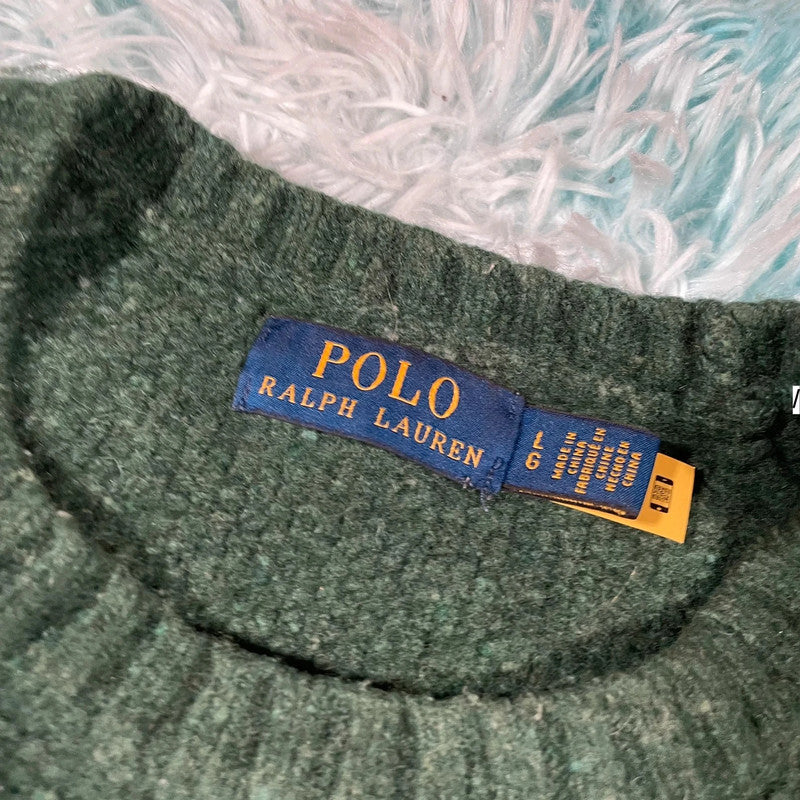 Dark green Polo Ralph Lauren Knitted Jumper - Large