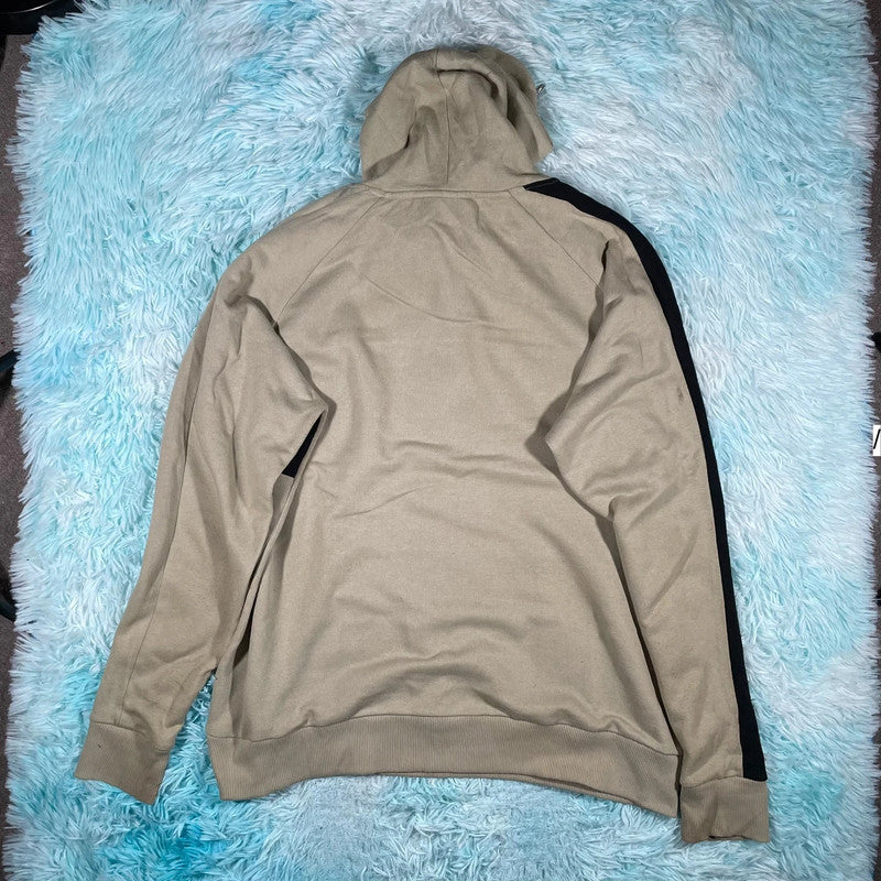 Beige & Black Trapstar Hoodie - XXL