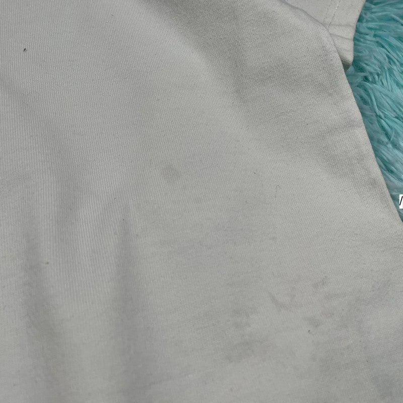 White about:blank Heavyweight T Shirt - Medium