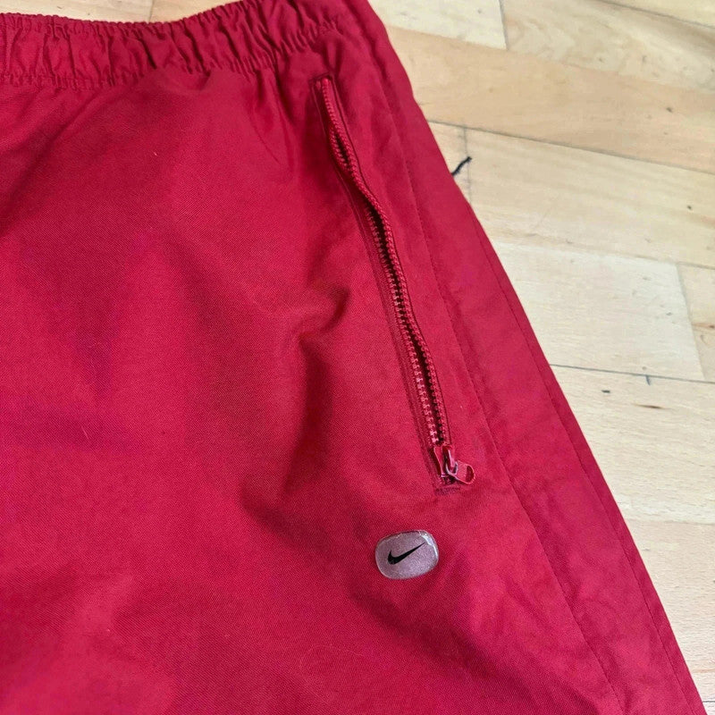 Vintage Red Nike Tracksuit Bottoms TN - XL