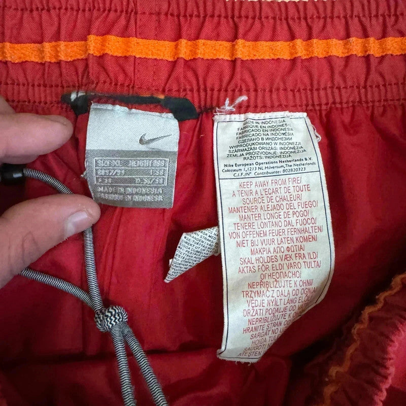 Vintage Red Nike Tracksuit Bottoms TN - XL