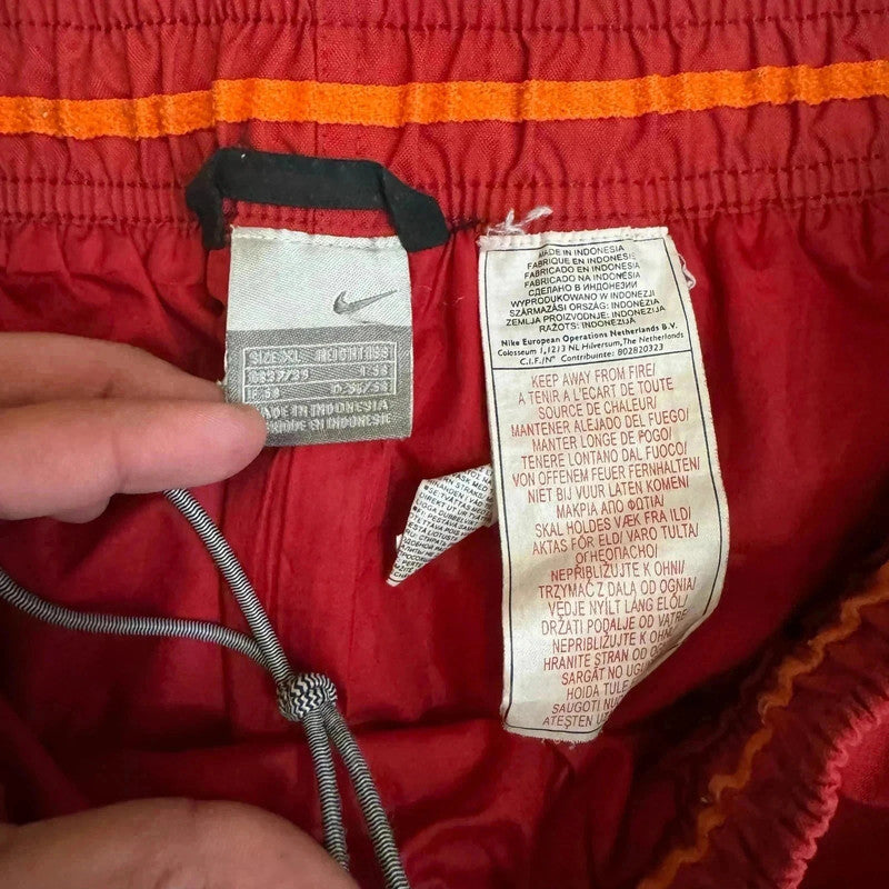 Vintage Red Nike Tracksuit Bottoms TN - XL