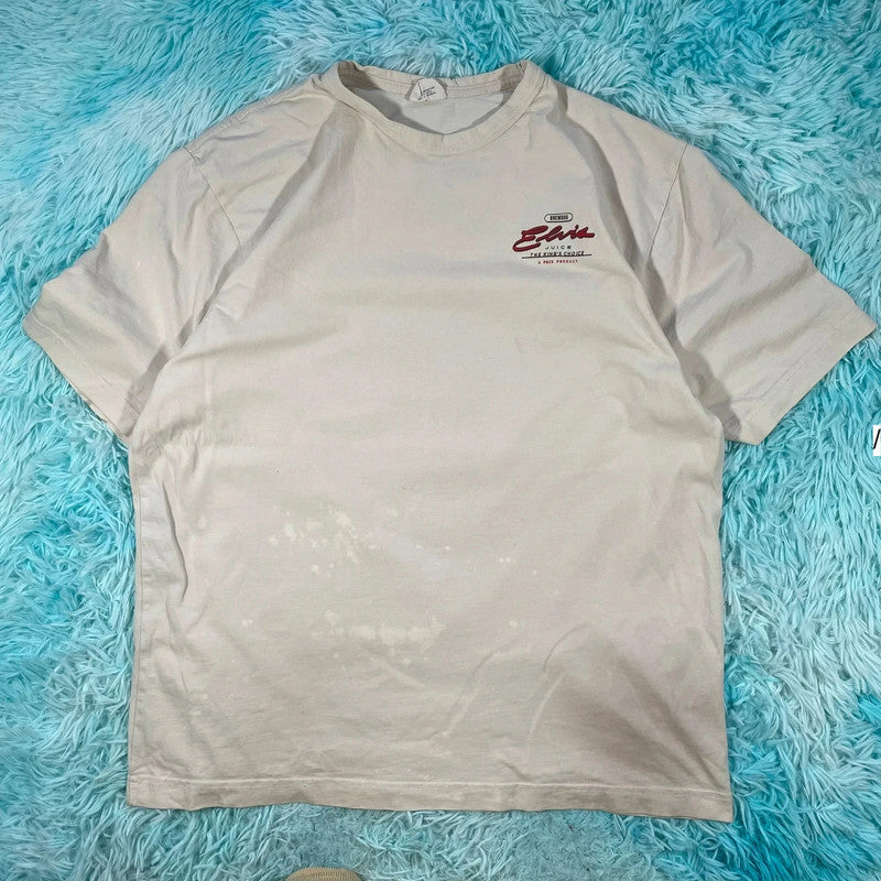 Cream P & Co x Brewdog Graphic T Shirt - Large