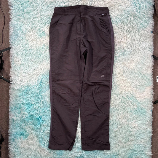 Vintage 90s Dark Grey Adidas Tracksuit Bottoms - Size 14