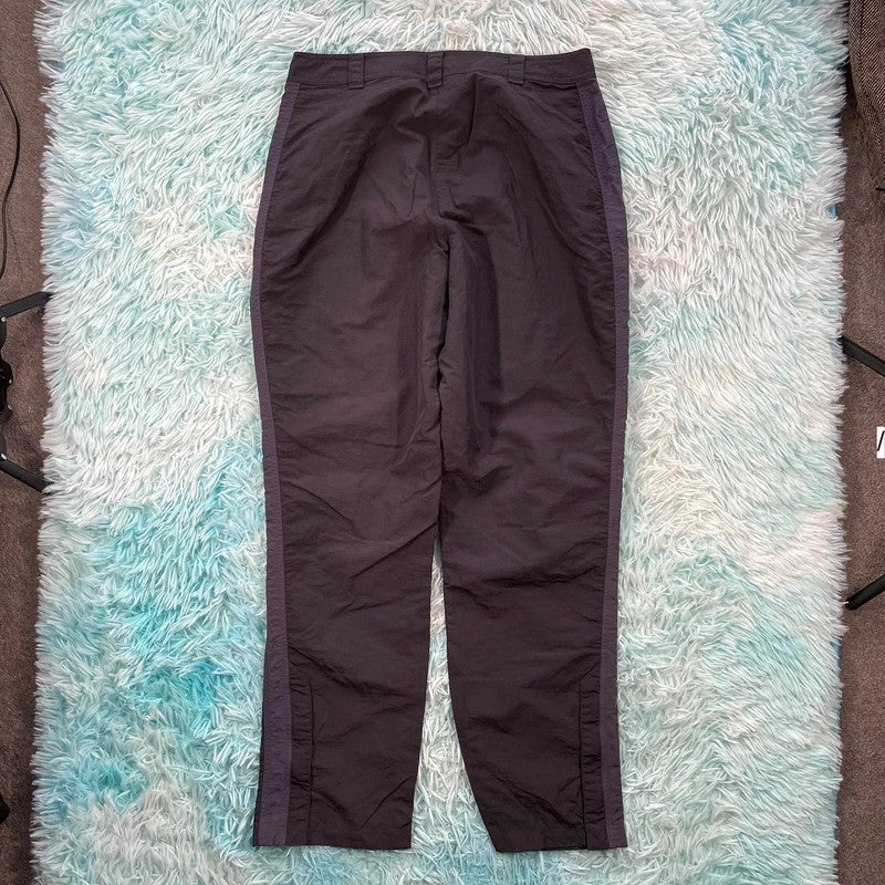 Vintage 90s Dark Grey Adidas Tracksuit Bottoms - Size 14