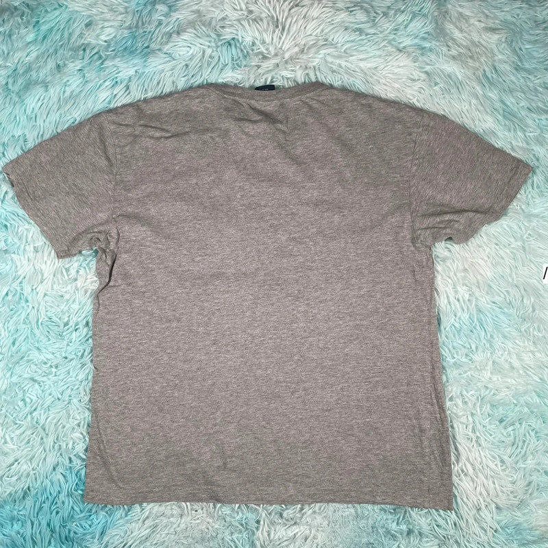 Vintage 90s Grey Polo Ralph Lauren Graphic T Shirt - Medium