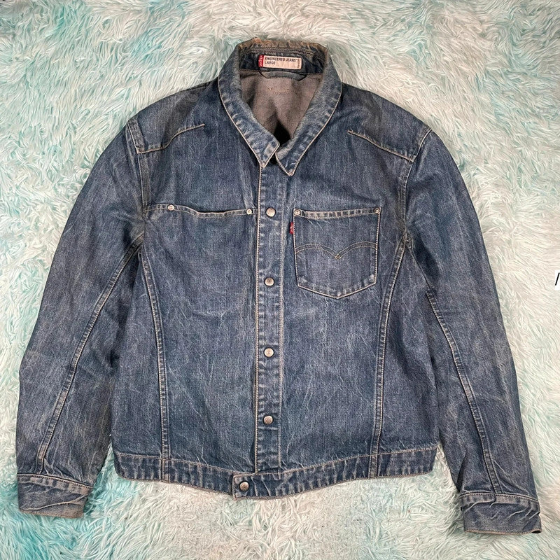 Vintage 00s Levi’s Engineered Denim Jacket -  Large