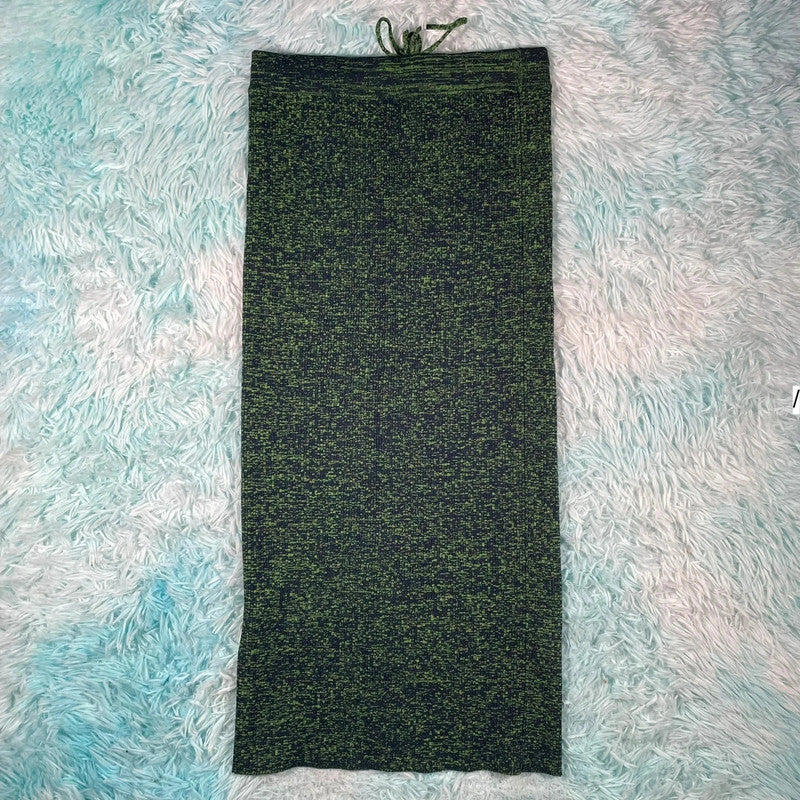 Green & Navy Essentiel Antwerp Pencil Skirt - Medium