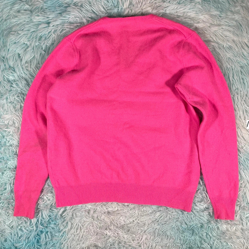 Pink Ralph Lauren Cashmere Jumper - Large