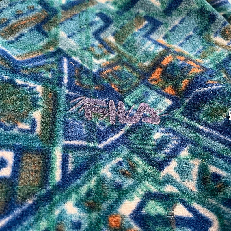 Vintage 90s Green Fila Magic Line Funky Fleece - Medium