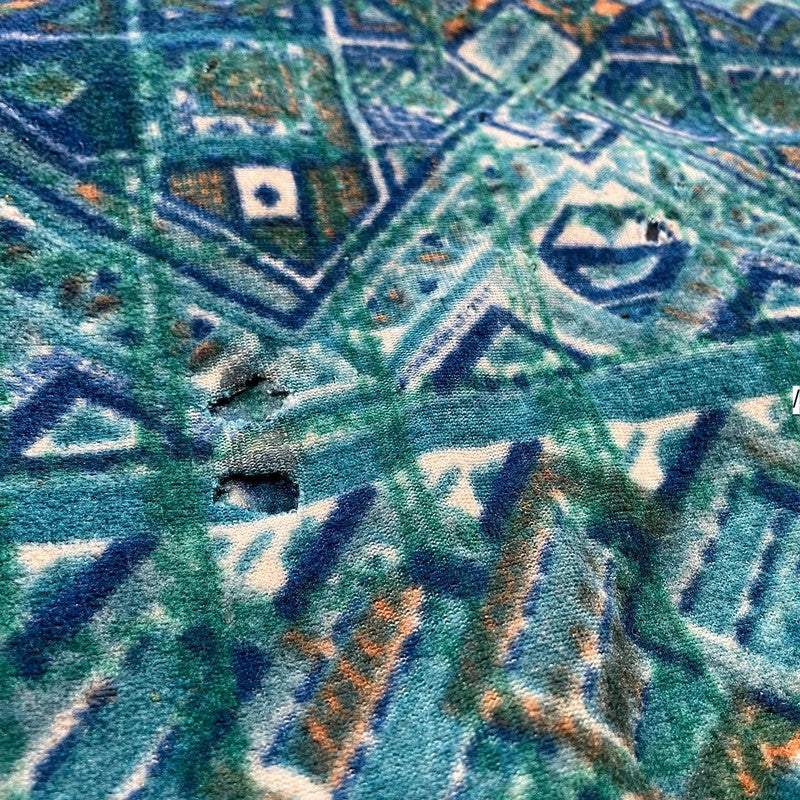 Vintage 90s Green Fila Magic Line Funky Fleece - Medium