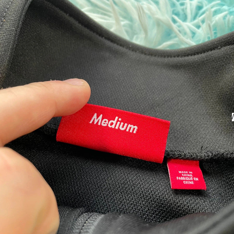 Black Supreme Track Jacket - Medium