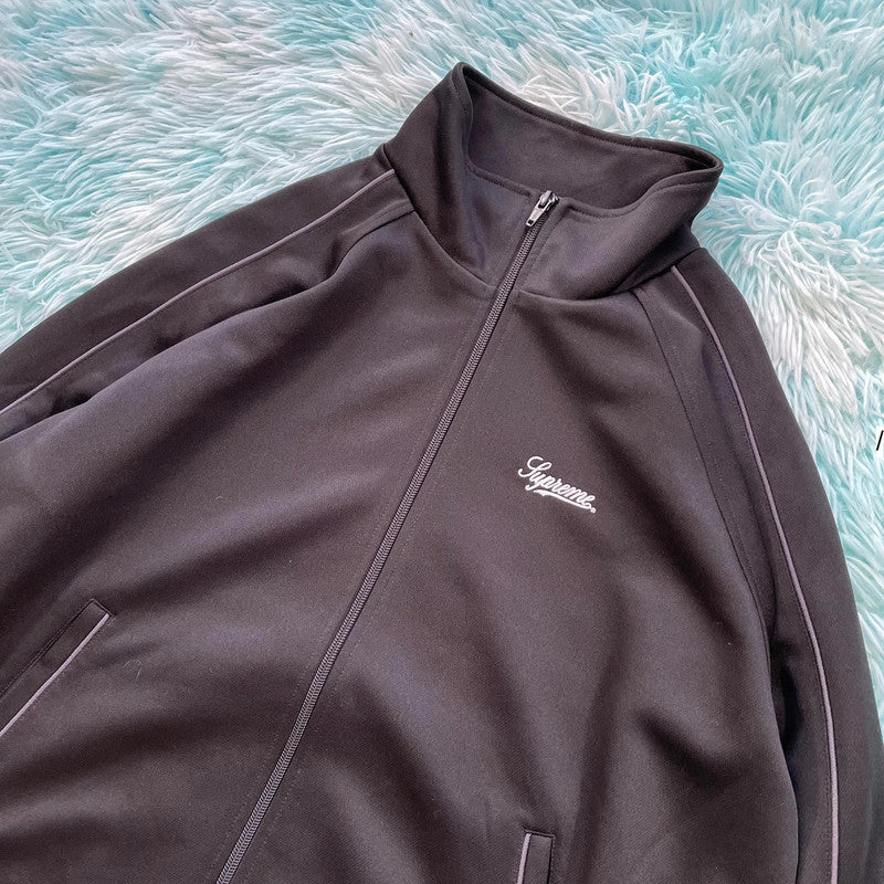 Black Supreme Track Jacket - Medium