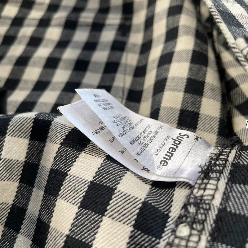 Black & White Supreme Gingham Flight Pants - 32W