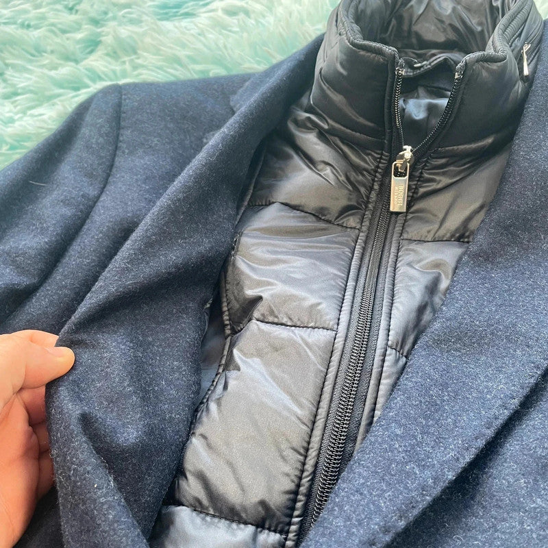 Navy Boggi Blazer Jacket Thermal - 46”