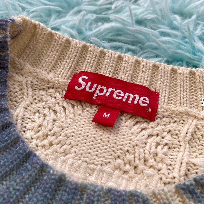 Cream Supreme Kurt Cobain Knitted Jumper Cable - Medium