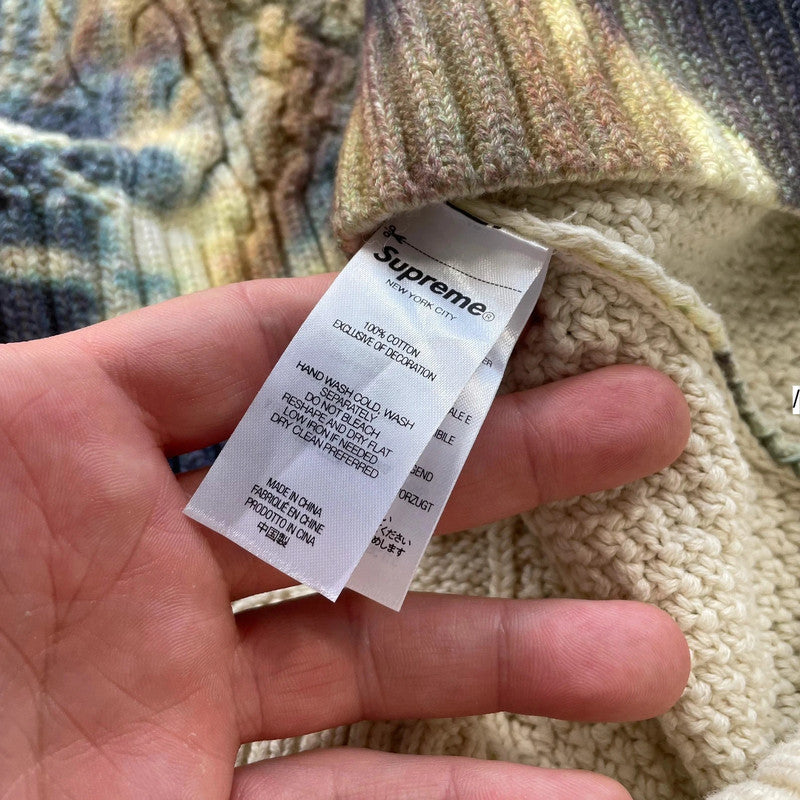 Cream Supreme Kurt Cobain Knitted Jumper Cable - Medium