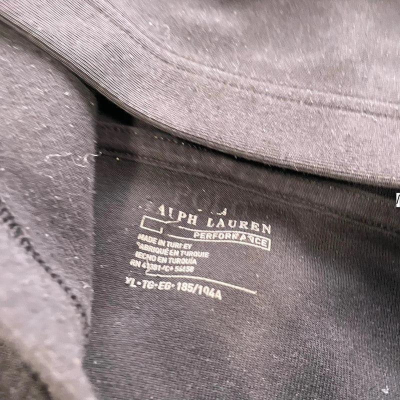 Black Polo Ralph Lauren Hoodie Full Zip - XL