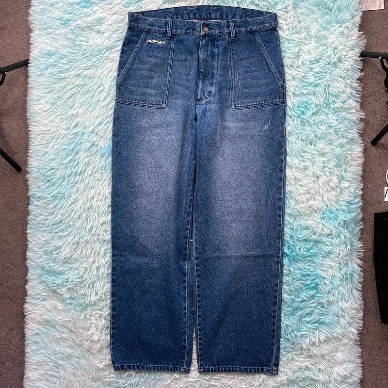 Blue Yardsale Baggy Jeans Sample - 36W