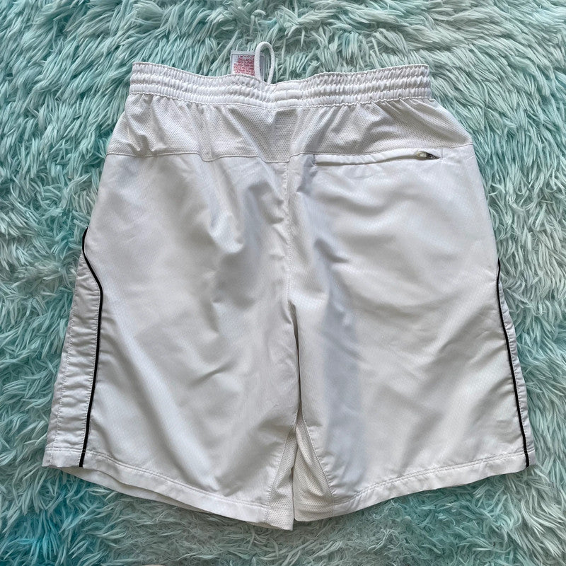 Vintage White Nike Running Shorts - Small