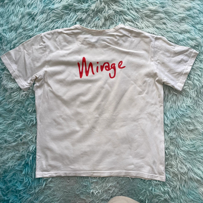 Vintage 90s White Armin Van Buuren Mirage T Shirt - Small