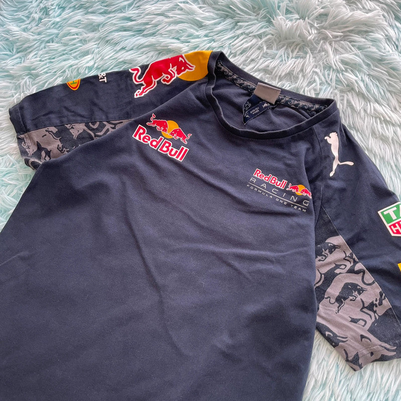 Navy Red Bull Racing T shirt Puma - Small