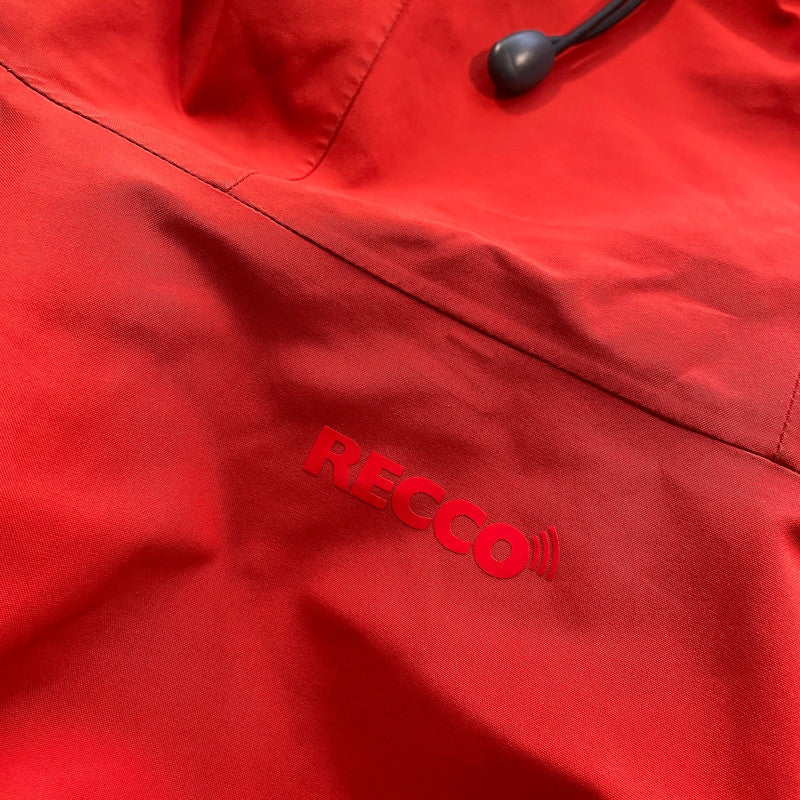 Orange Patagonia Ski Coat Gore-tex Recco - Large