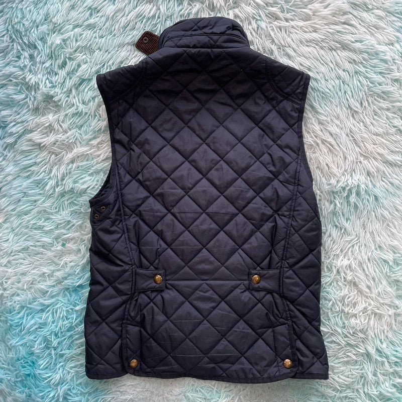 Navy Polo Ralph Lauren Quilted Gilet Jacket - Small
