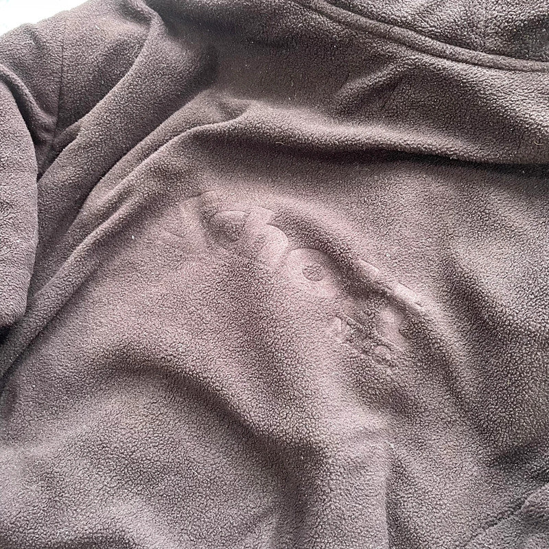 Vintage Black Schott NYC Sherpa Fleece - XL
